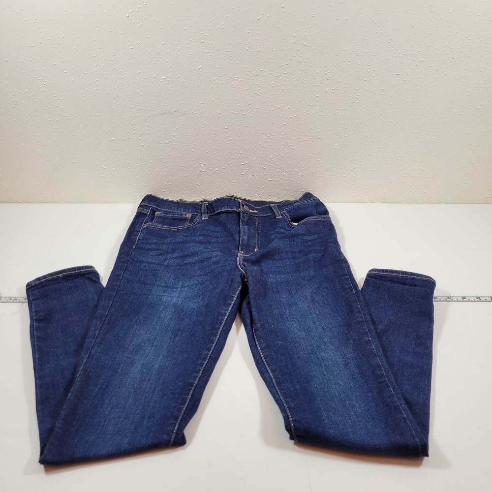 Levi's‎ 720 High Rise Super Skinny Jeans Womens 31 Blue Excellent Stretch Denim